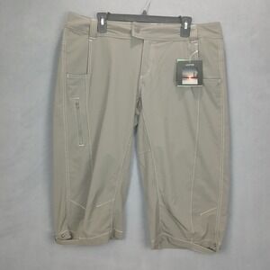 Guide's Choice For HER Adventure Ripstop Capri Pants Women 12 Green Enjoy Hiking